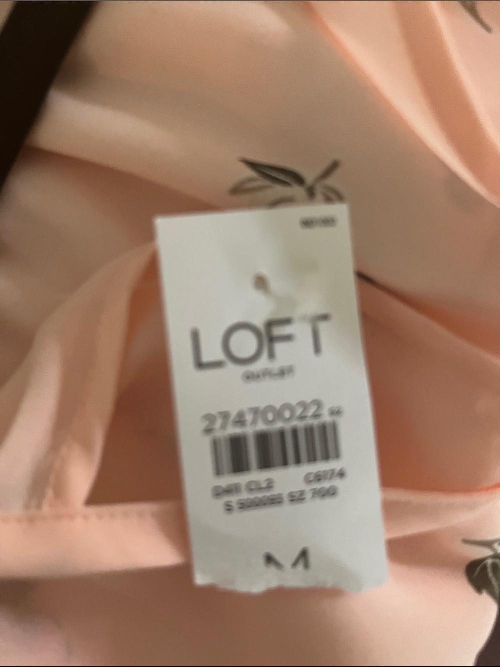 LOFT Soft Blush Floral Ruffle Sleeve Blouse - Bundle - Picture 5 of 6